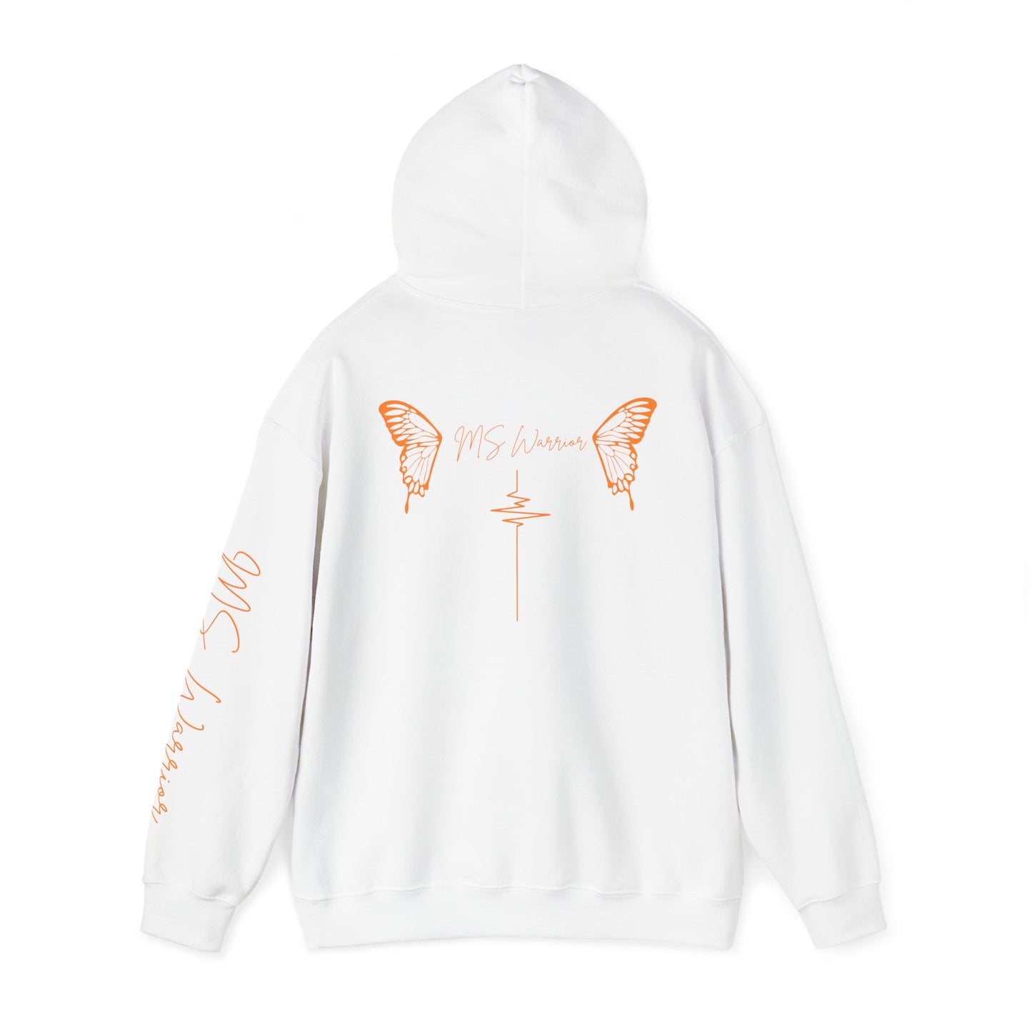 Multiple Sclerosis MS Warrior Butterfly Hoodie