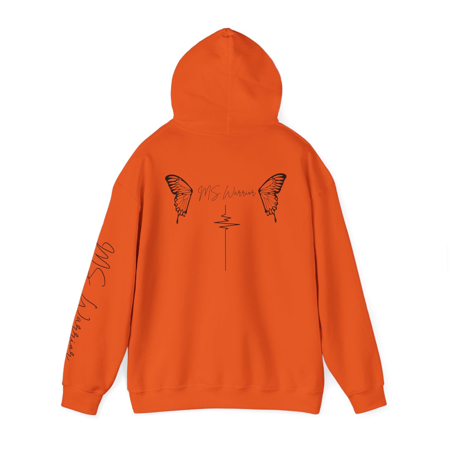 Multiple Sclerosis MS Warrior Butterfly Hoodie