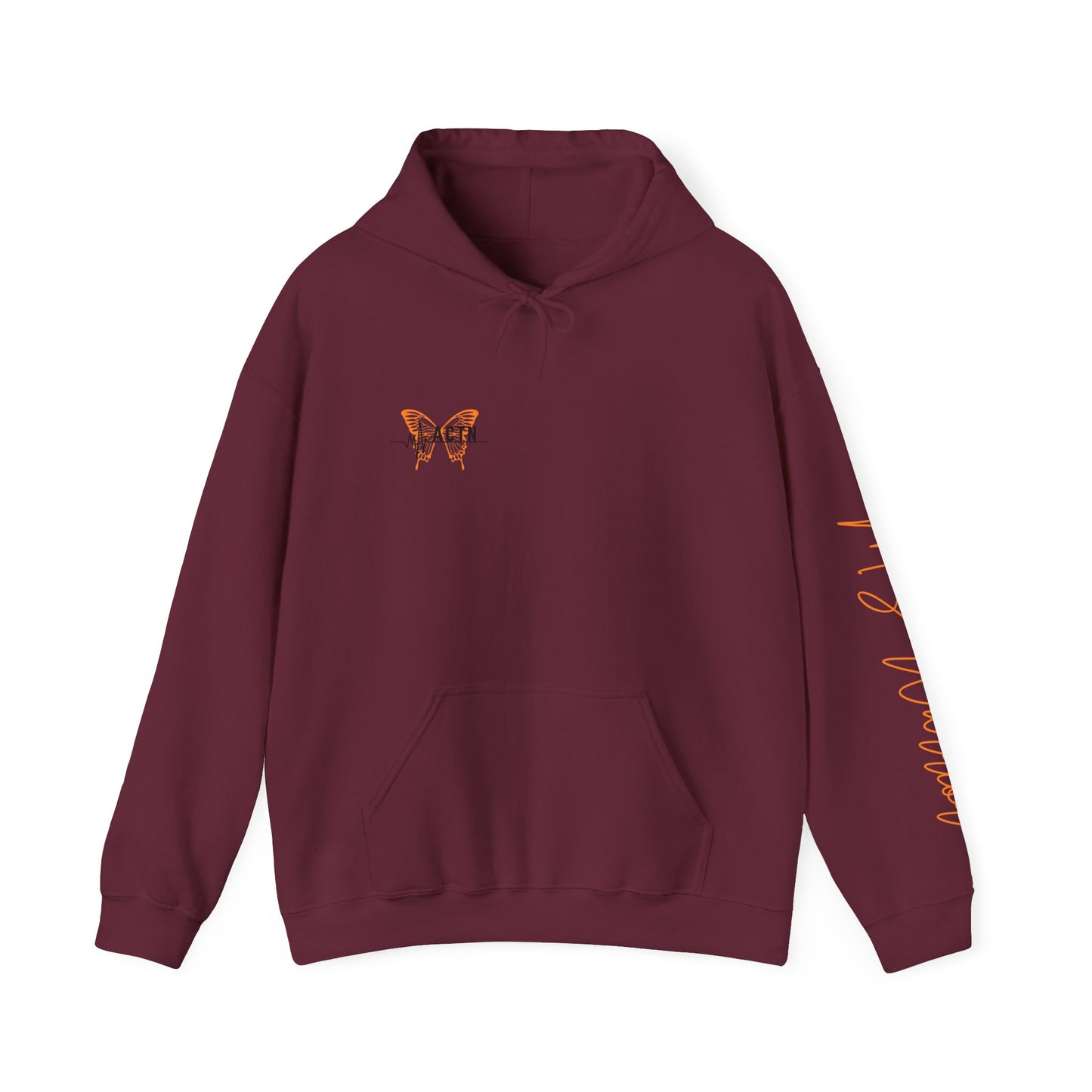 Multiple Sclerosis MS Warrior Butterfly Hoodie