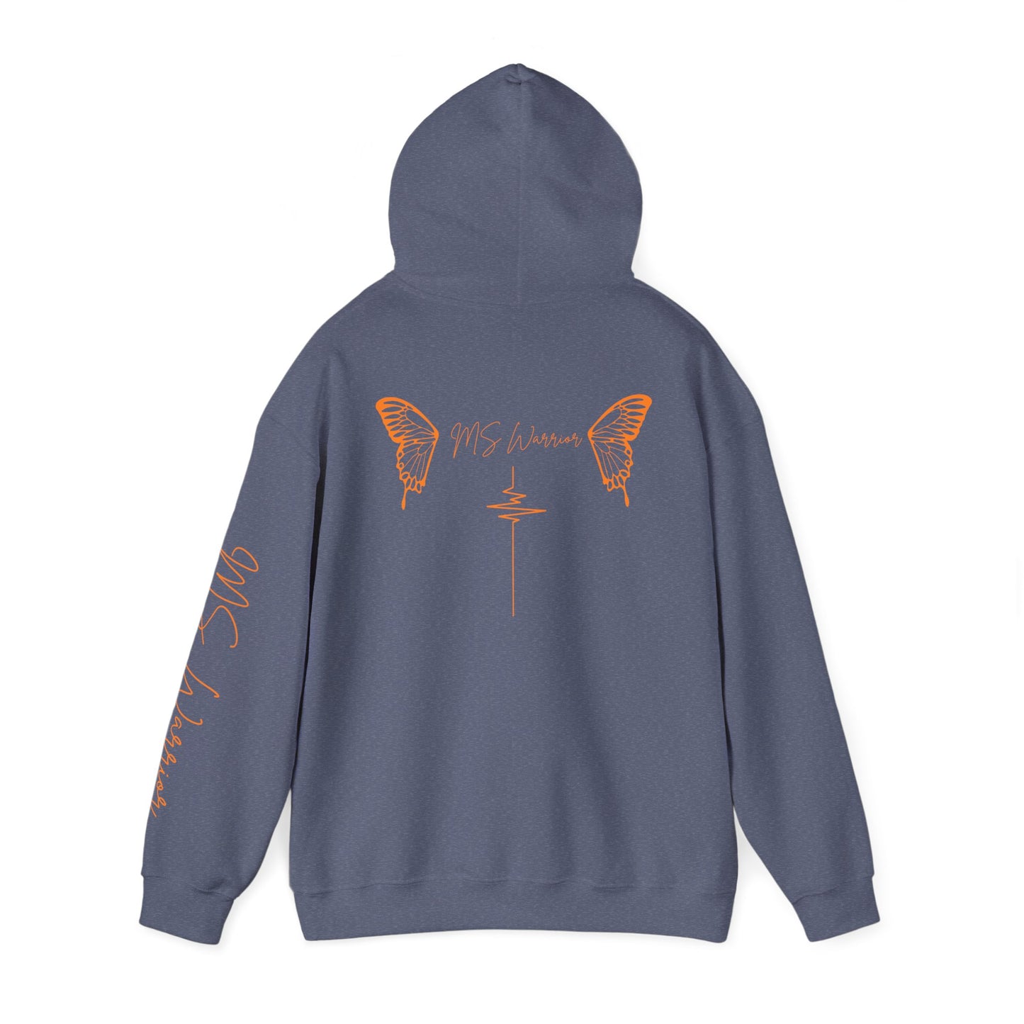 Multiple Sclerosis MS Warrior Butterfly Hoodie