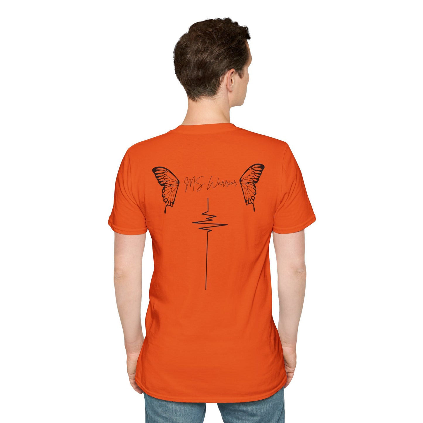 MS Warrior Butterfly Design - Empowerment & Awareness Tee