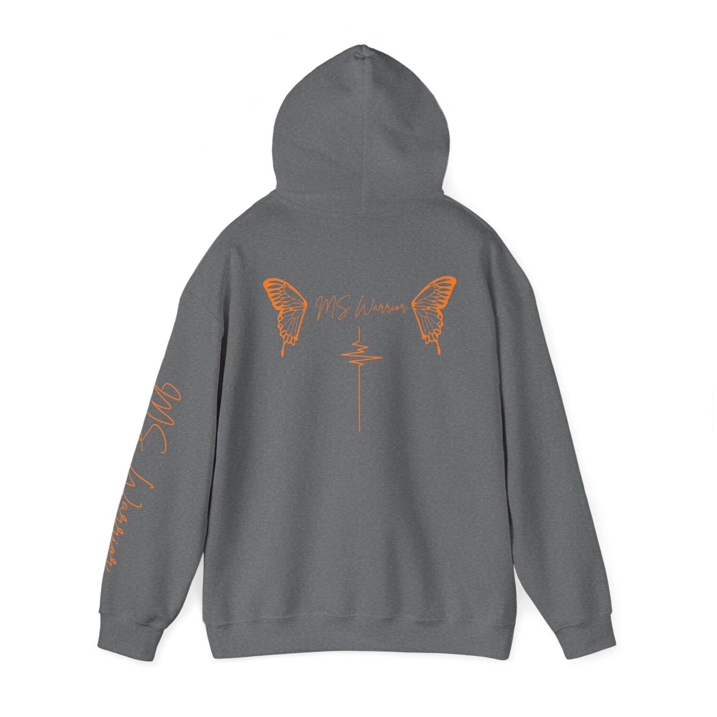 Multiple Sclerosis MS Warrior Butterfly Hoodie