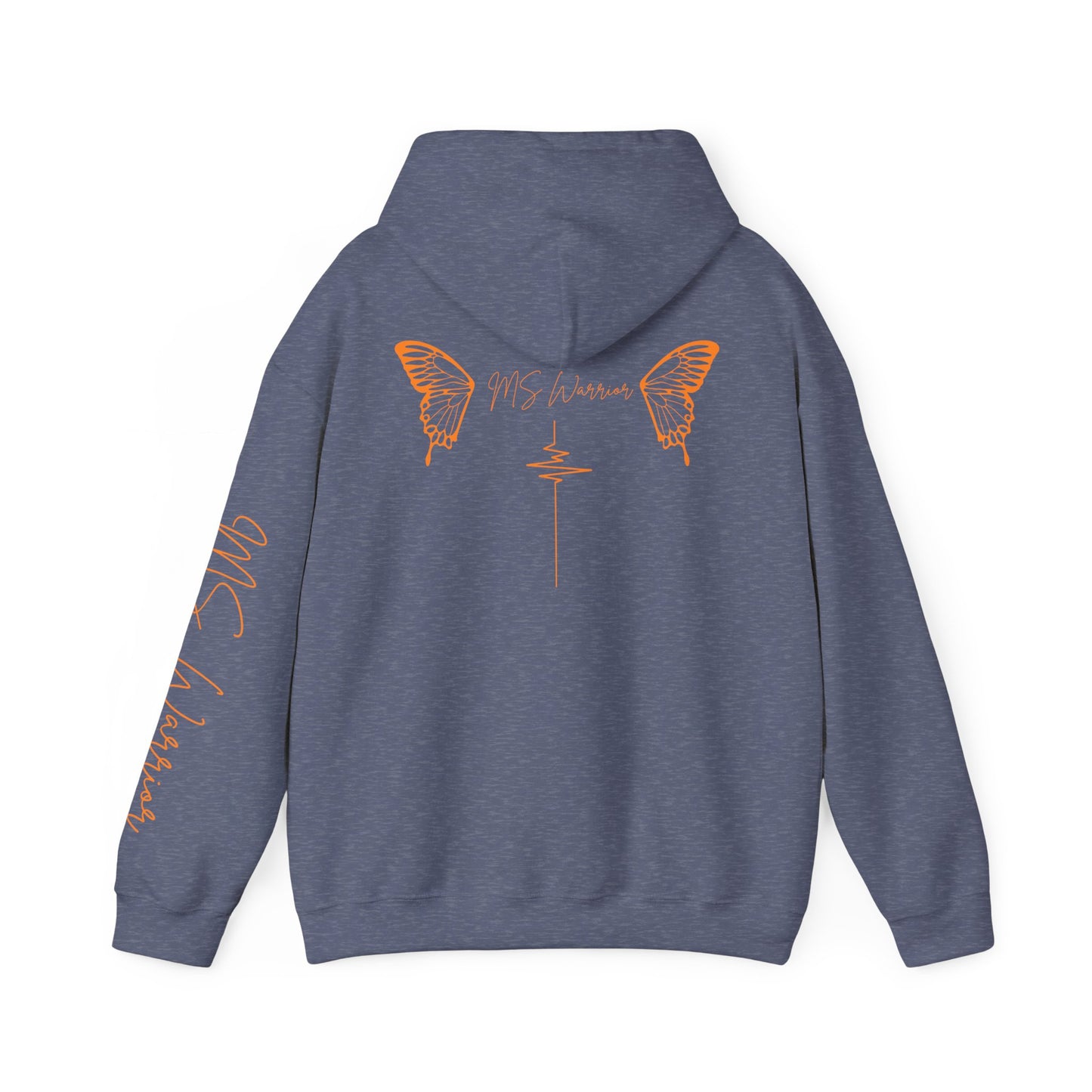 Multiple Sclerosis MS Warrior Butterfly Hoodie