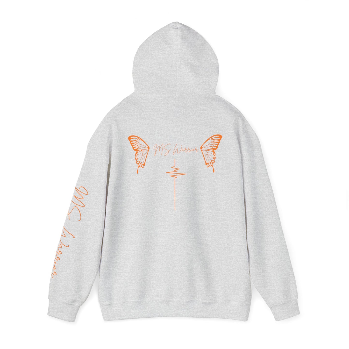 Multiple Sclerosis MS Warrior Butterfly Hoodie