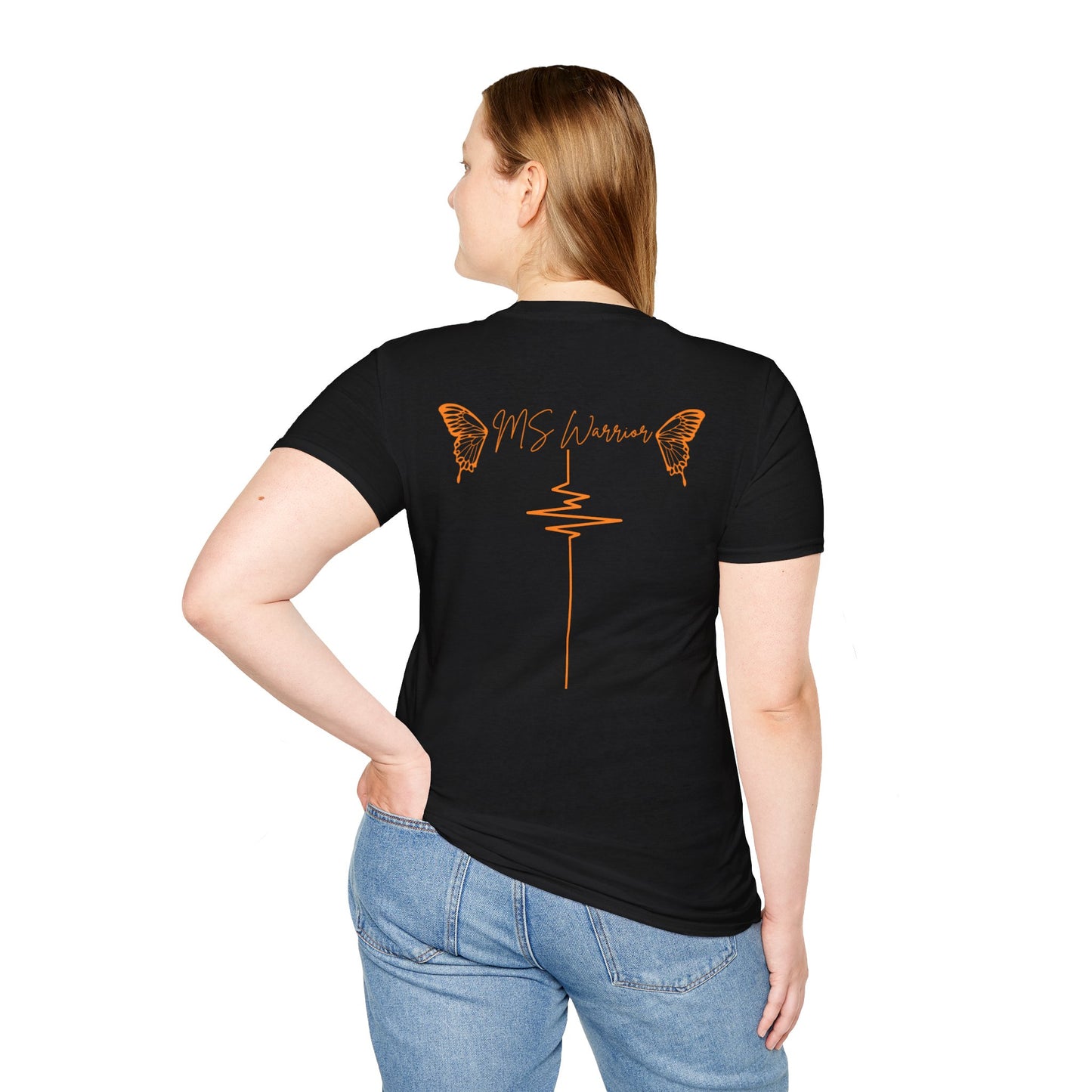 MS Warrior Butterfly Design - Empowerment & Awareness Tee