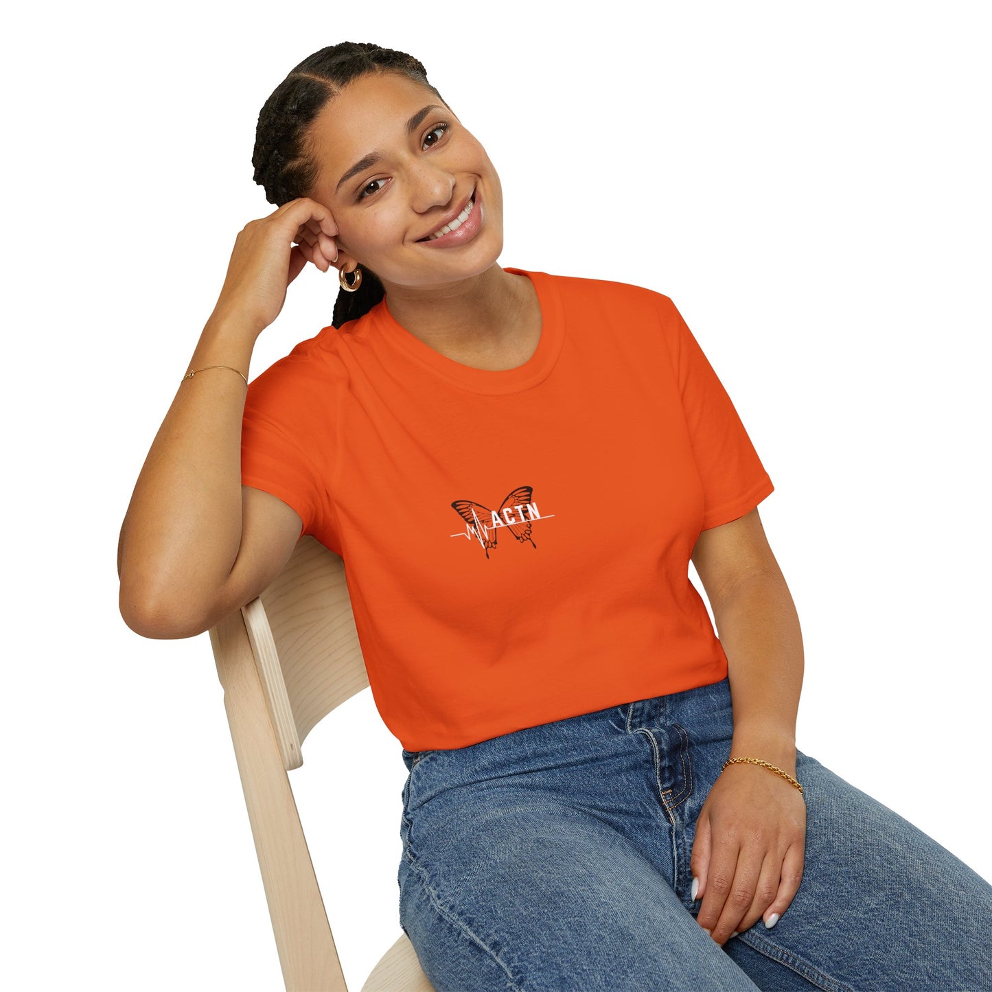 MS Warrior Butterfly Design - Empowerment & Awareness Tee