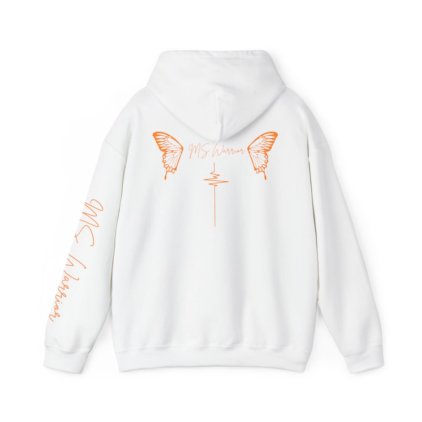 Multiple Sclerosis MS Warrior Butterfly Hoodie