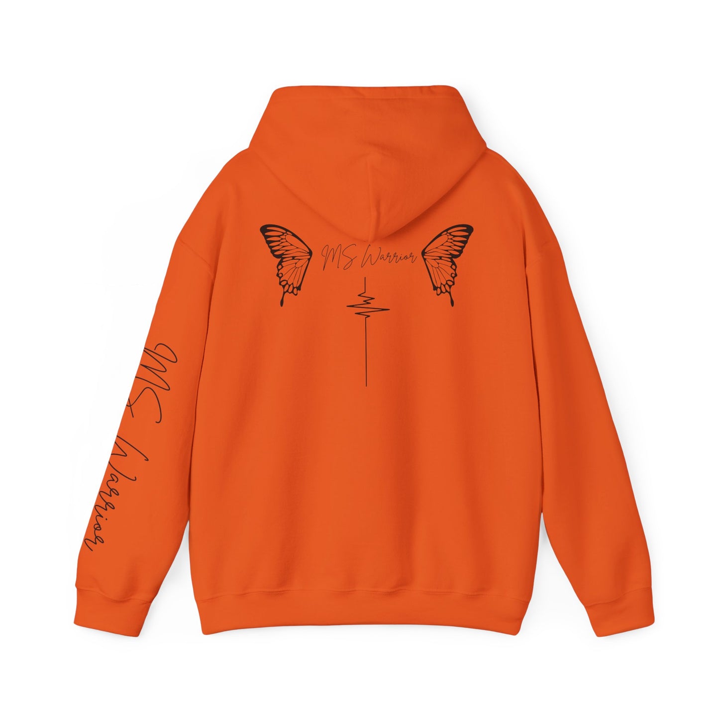 Multiple Sclerosis MS Warrior Butterfly Hoodie