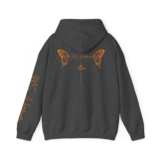 Multiple Sclerosis MS Warrior Butterfly Hoodie